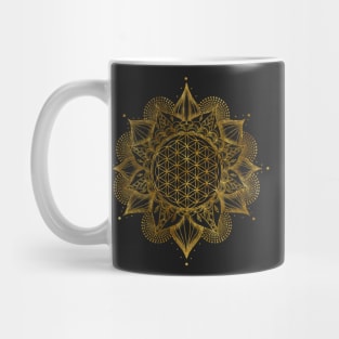 Flower of Life Mandala Mug